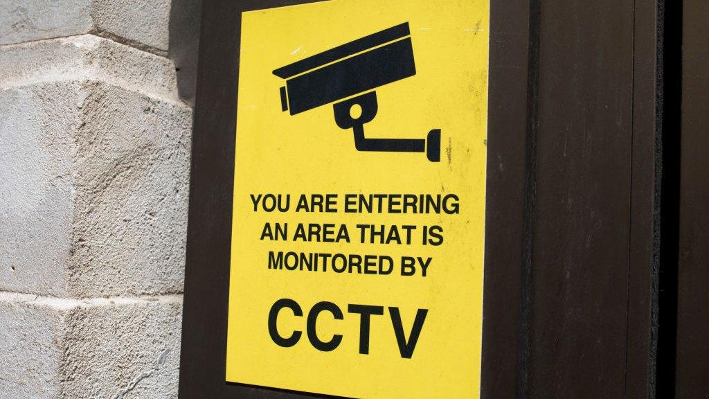 CCTV warning sign