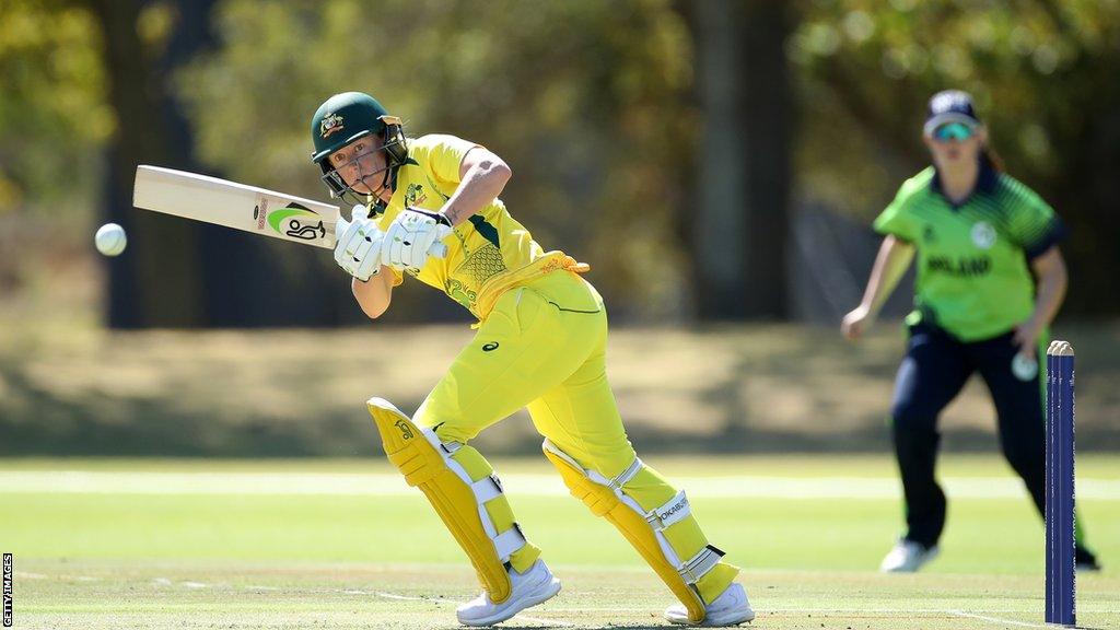 Alyssa Healy top-scored in the game with her 62 runs coming off 40 deliveries