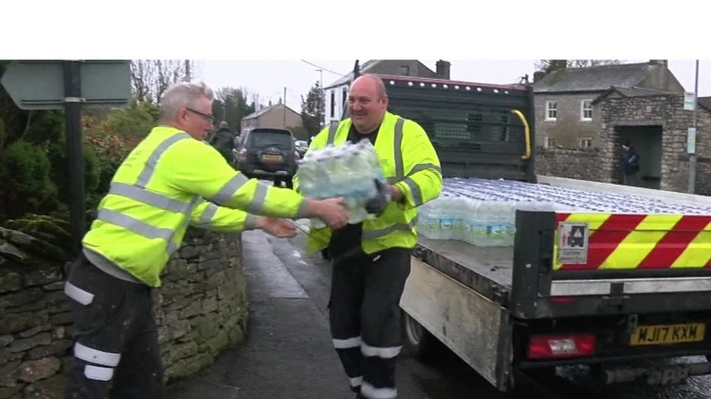 Water bottles in Shap