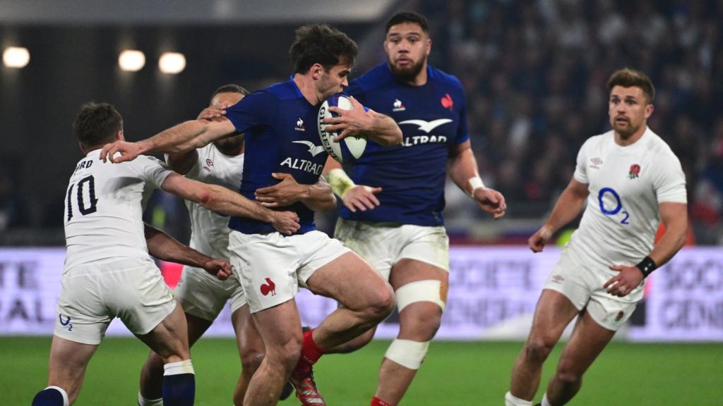 France attack England