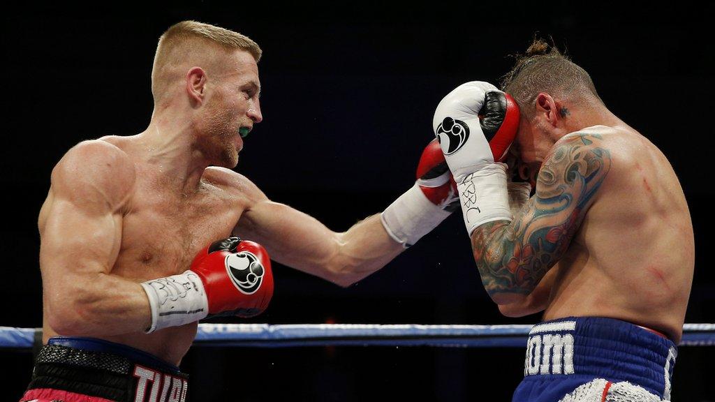 Terry Flanagan and Orlando Cruz