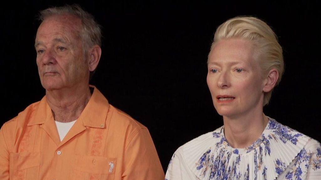 Bill Murray and Tilda Swinton