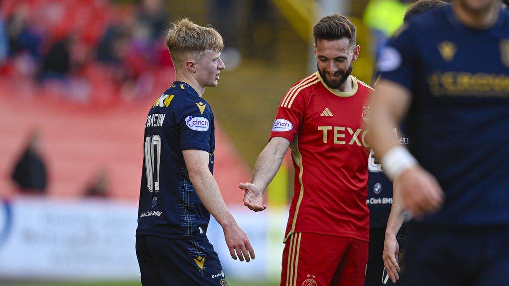 Lyall Cameron and Graeme Shinnie