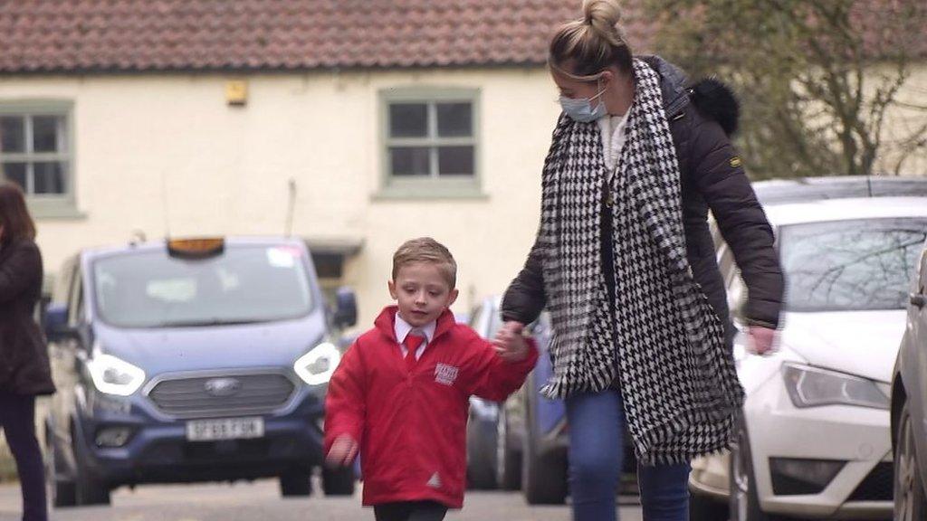 Bobby and mum Danielle