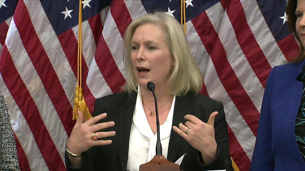 Democratic Senator Kirsten Gillibrand