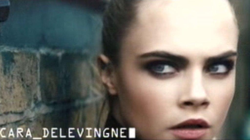 Cara Delevingne in Rimmel ad