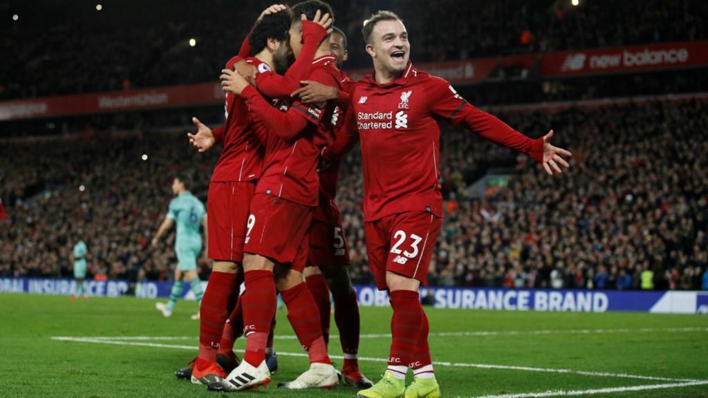 Liverpool celebrate