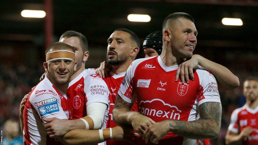 Hull KR moved to within four points of Leigh Leopards having beaten them on Friday