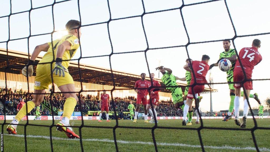 Myles Peart-Harris scores for Forest Green