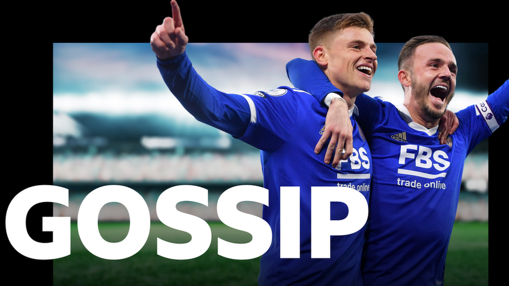 Leicester's Harvey Barnes and James Maddison