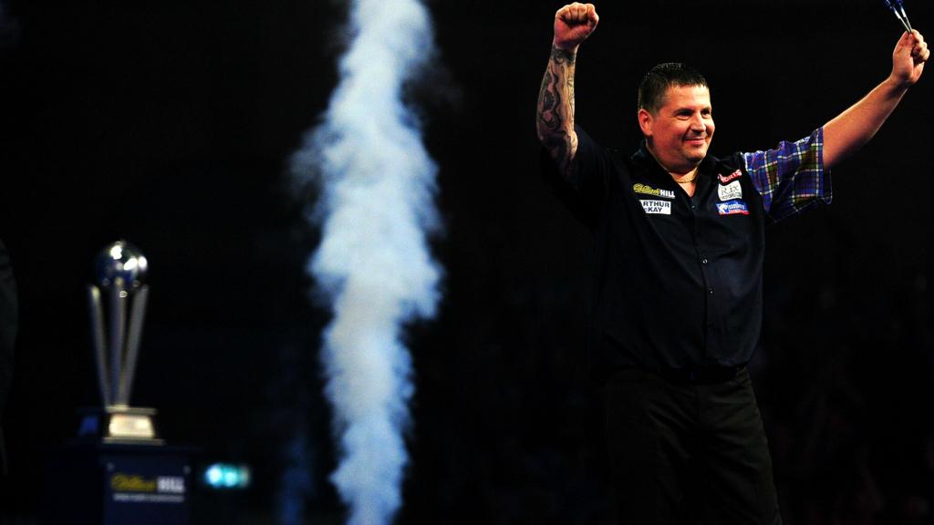 Gary Anderson wins