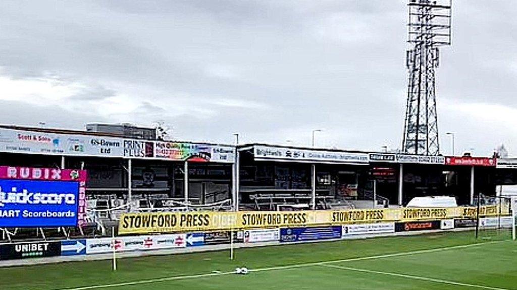 The Blackfriars Street End at Hereford