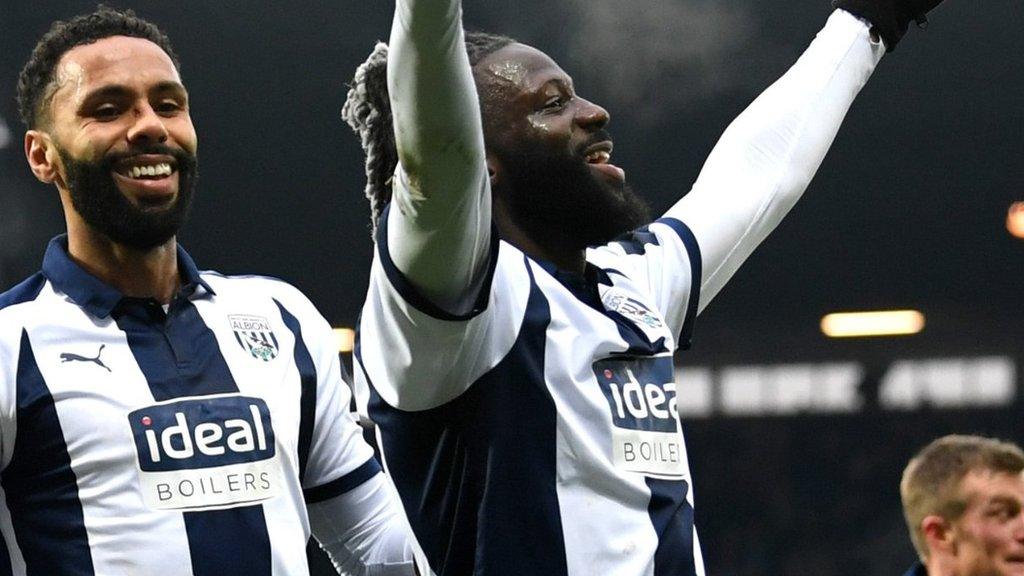 Bakary Sako's only goal for Albion came in the FA Cup third-round win over Wigan Athletic