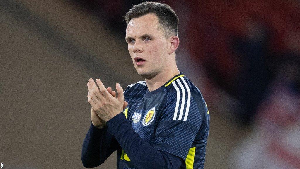 Scotland forward Lawrence Shankland