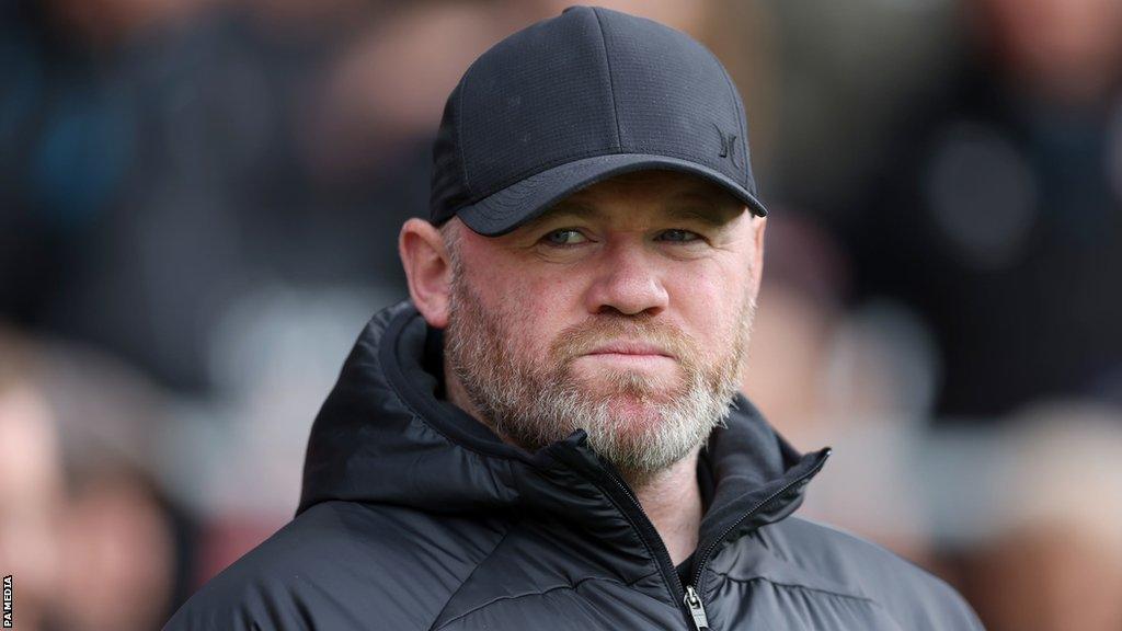 Birmingham City manager Wayne Rooney watches his team lose at Southampton