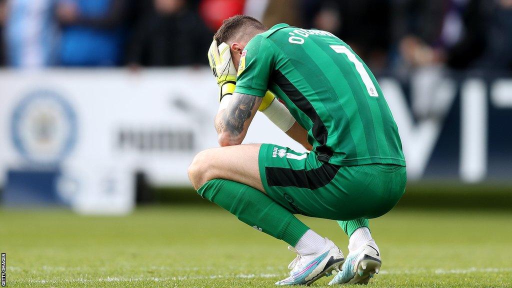 Rochdale were relegated from League Two having finished bottom of the table this season