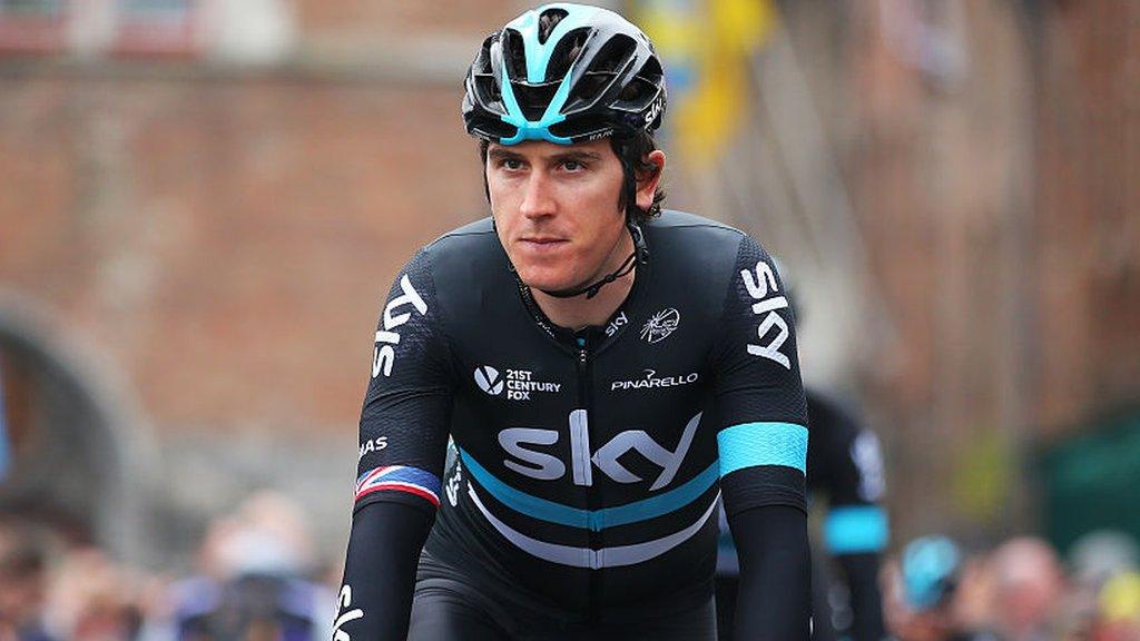 Geraint Thomas of Team Sky