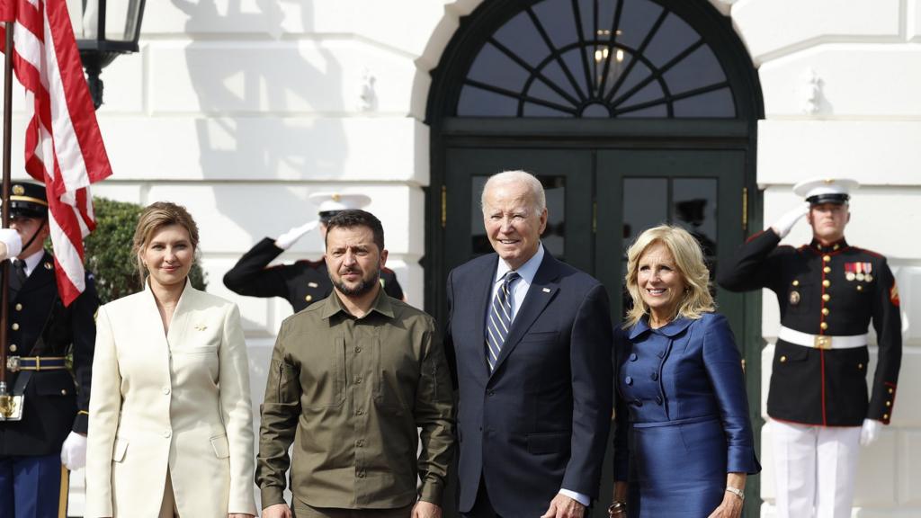 Bidens and Zelenskys