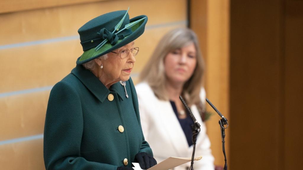 The Queen at Parliament