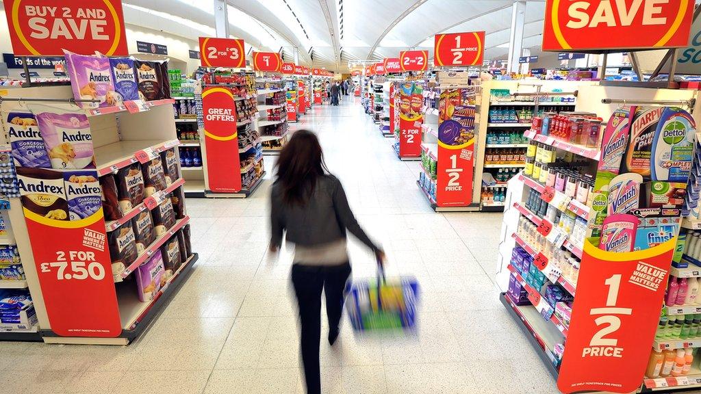 Supermarket shopper