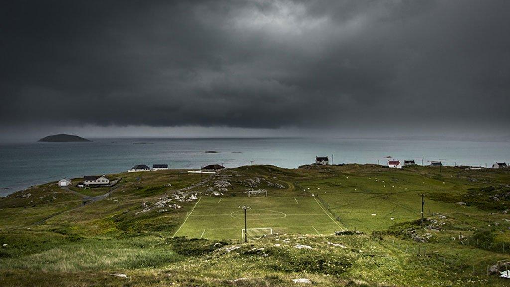 Eriskay football pitch