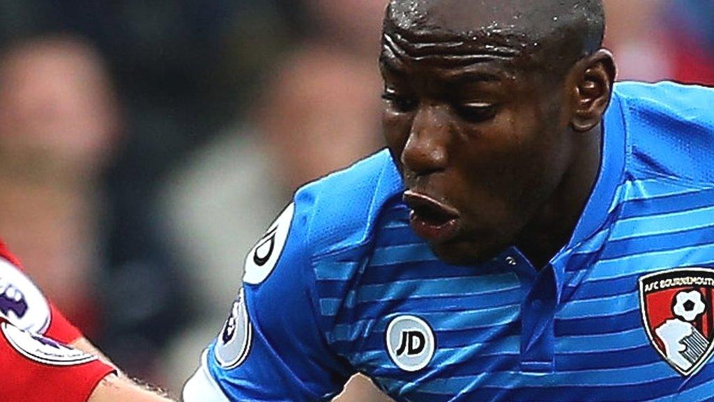 Bournemouth striker Benik Afobe