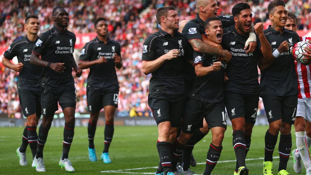 Liverpool celebrate