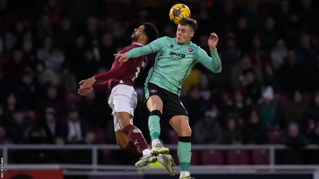 Will Goodwin in action for Cheltenham