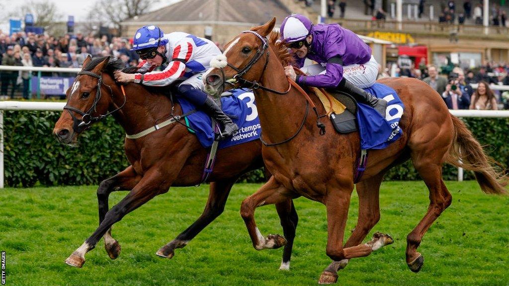 Doddie's Impact wins at Doncaster under teenage jockey Billy Loughnane