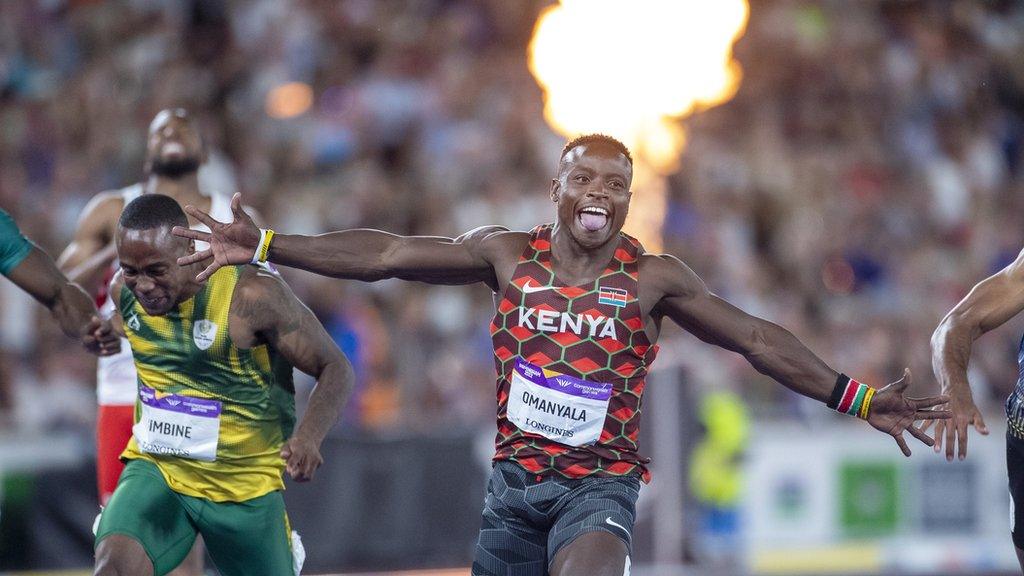 Ferdinand Omanyala of Kenya