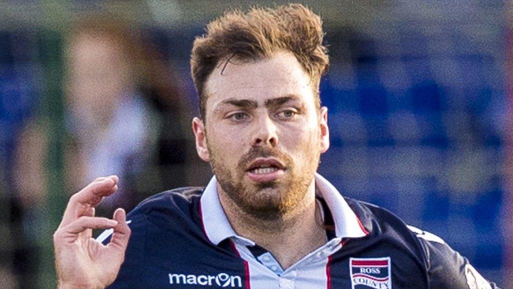 Ross County defender Kenny Van der Weg