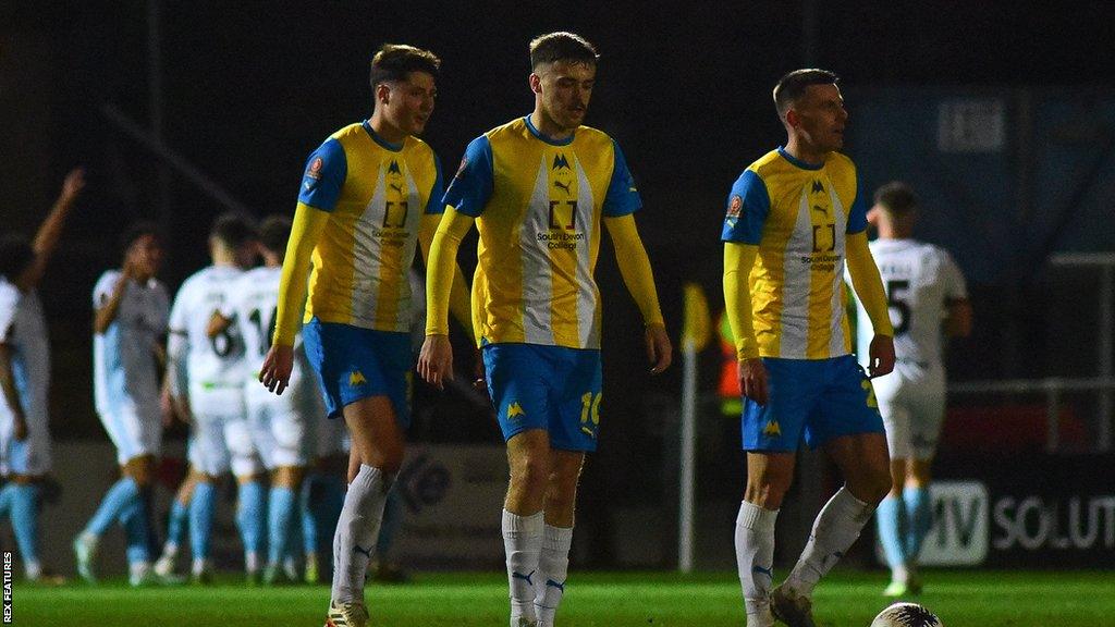 Torquay United players