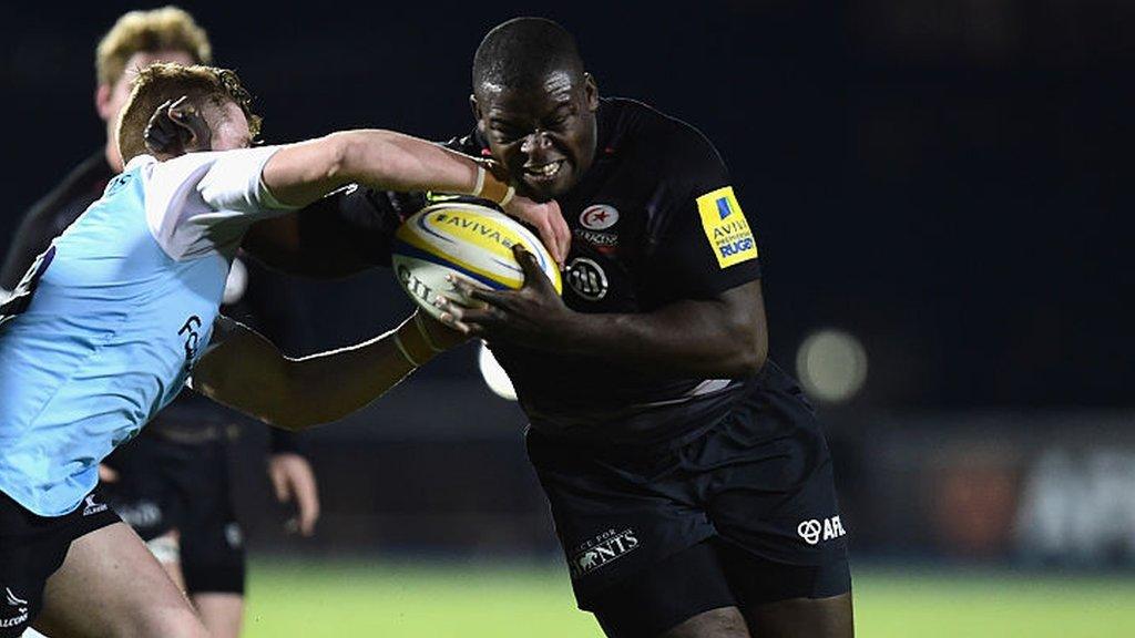 Biyi Alo: Worcester Warriors prop signs permanent deal - BBC Sport