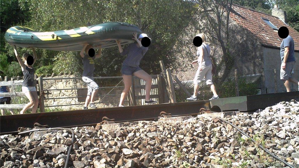 Claverton Level Crossing, near Bath