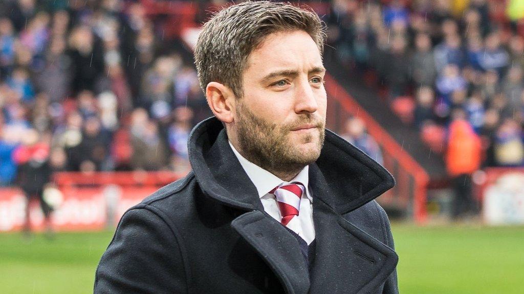 Bristol City manager Lee Johnson