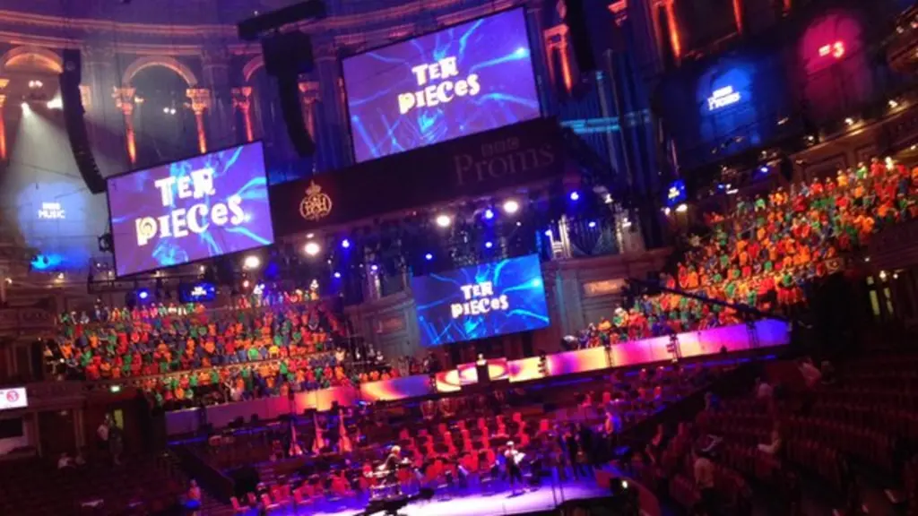 Kids perform in BBC Ten Pieces Prom at Royal Albert Hall BBC