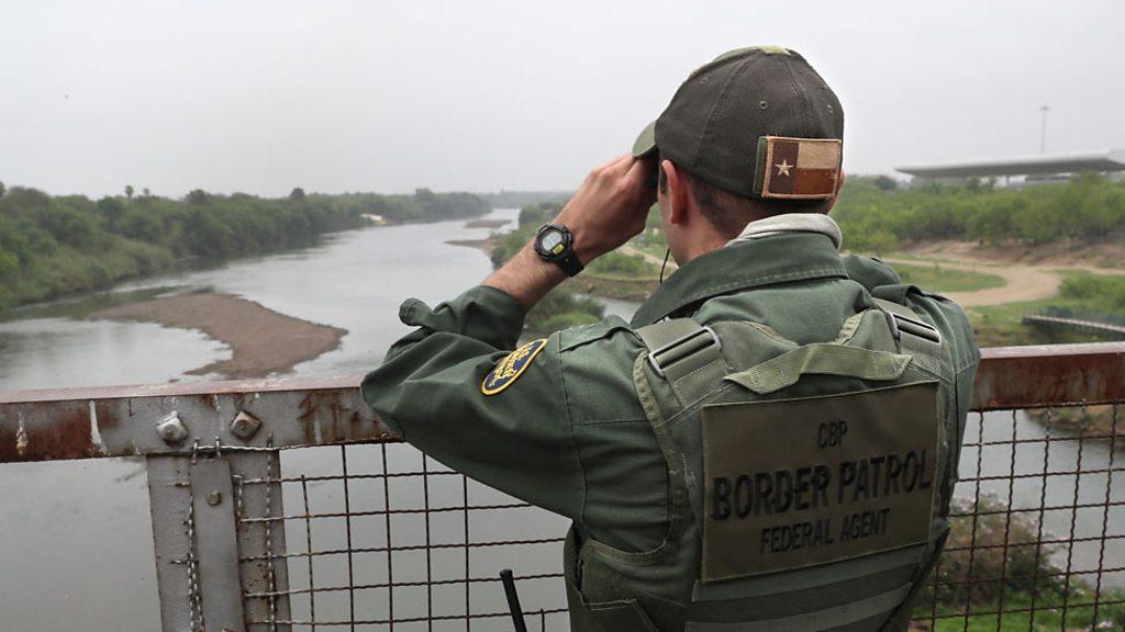 The BBC caught up with two people in Texas who are looking forward to the wall's construction.