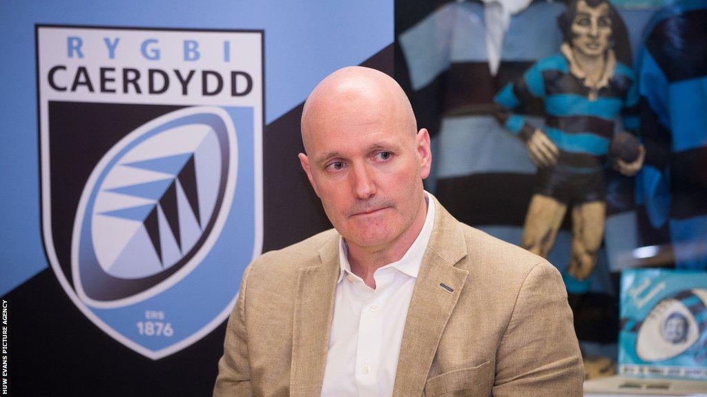 Cardiff chairman Alun Jones took over the role in 2019