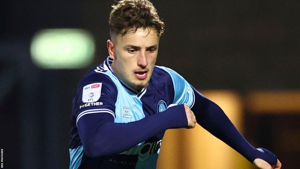 Harry Boyes in action for Wycombe