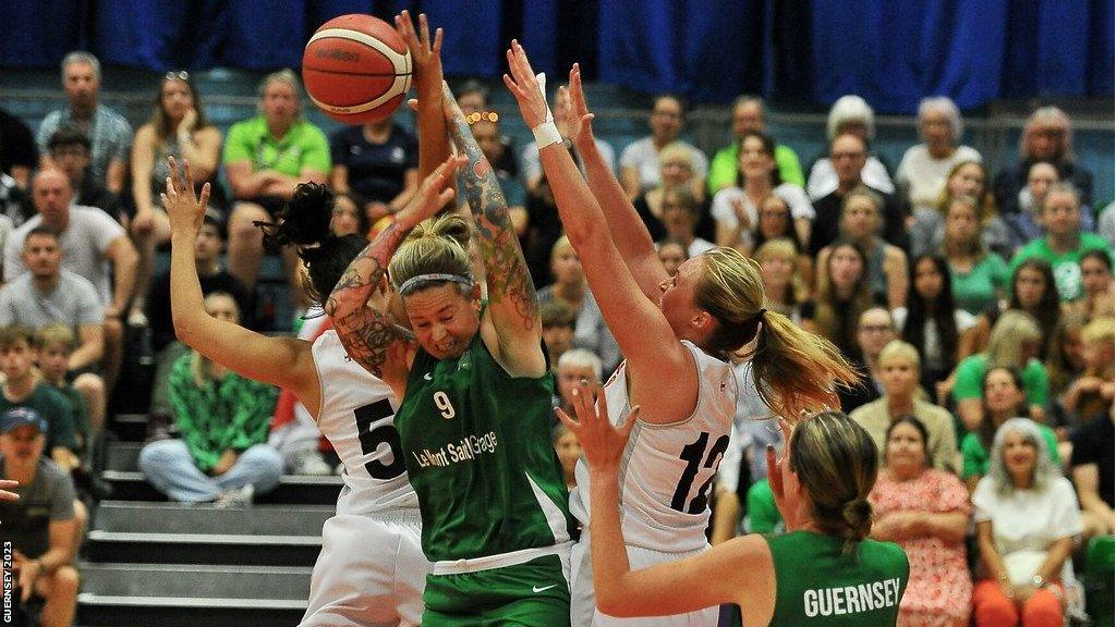 Guernsey women basketball team