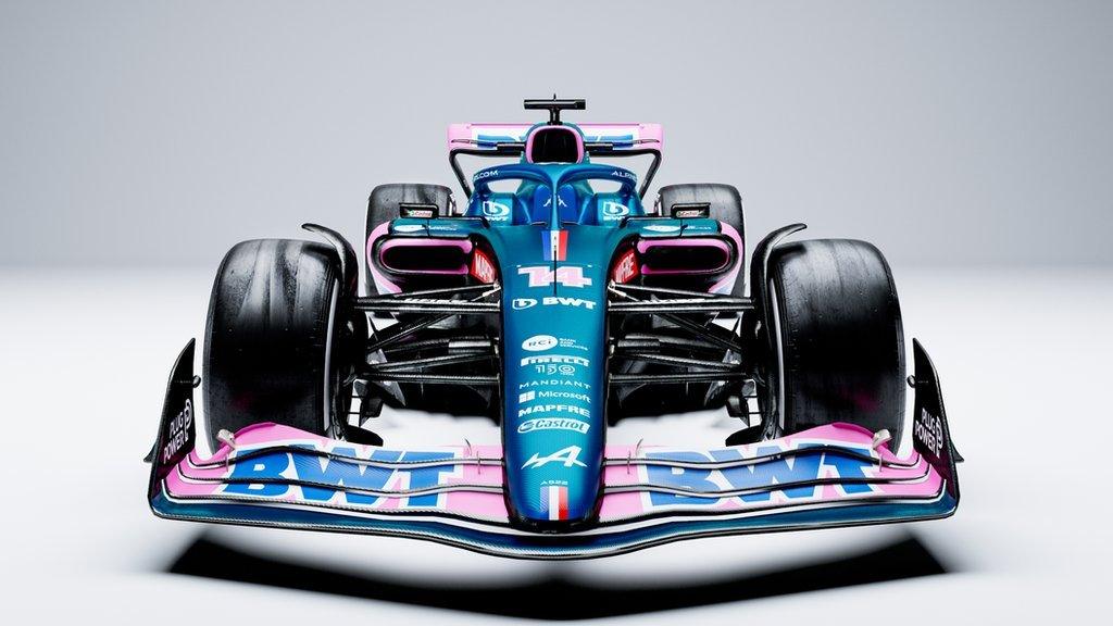 Alpine new F1 car