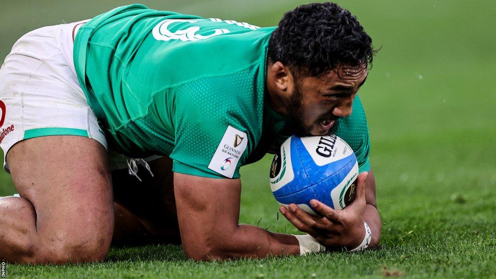 Ireland's Bundee Aki