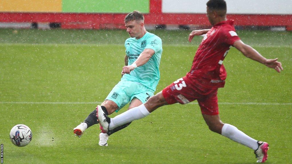 Sam Hoskins scored Northampton's late winner