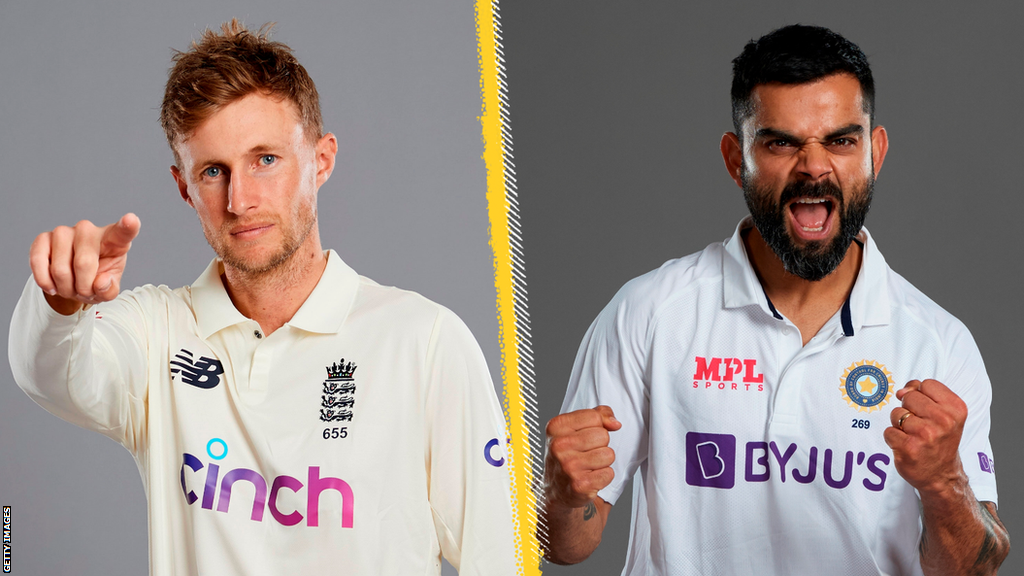 Joe Root and Virat Kohli