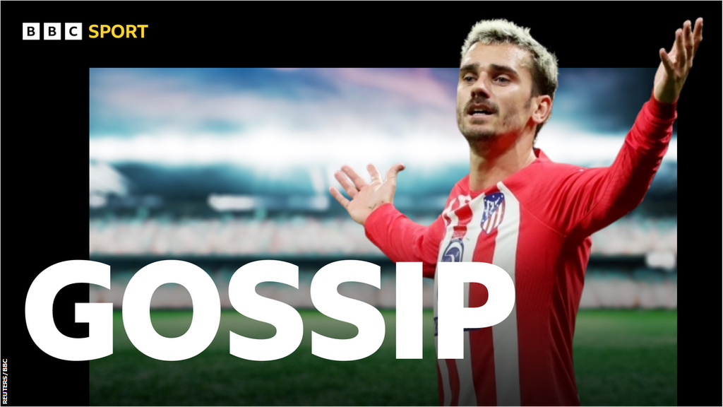 Antoine Griezmann and the BBC Sport gossip logo