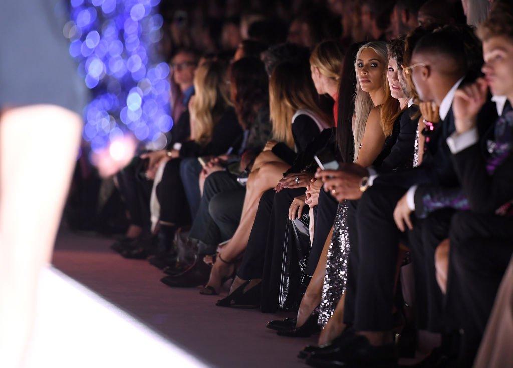 Front row at Tom Ford's Spring Summer 2018 New York Fashion Week show