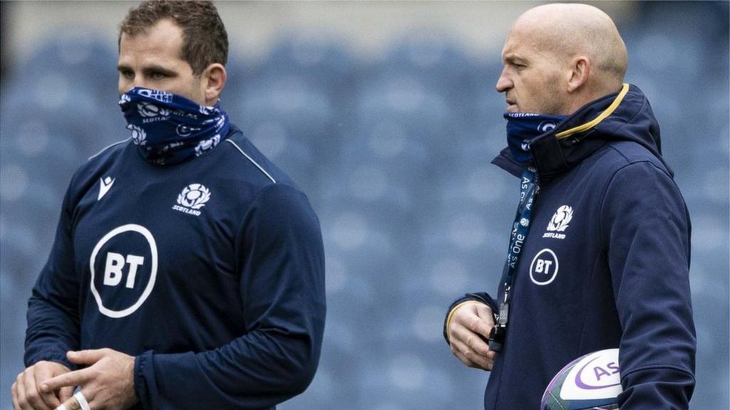 Gregor Townsend and Fraser Brown