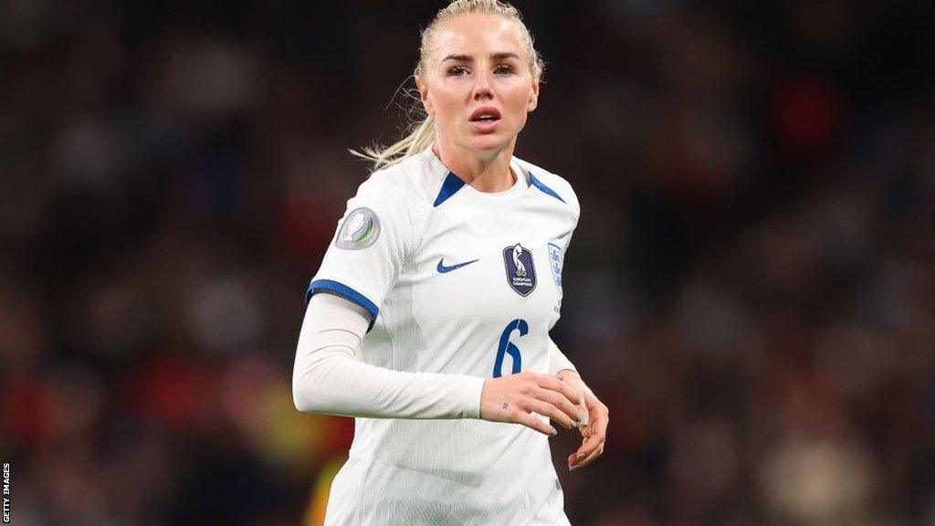 Alex Greenwood against Brazil