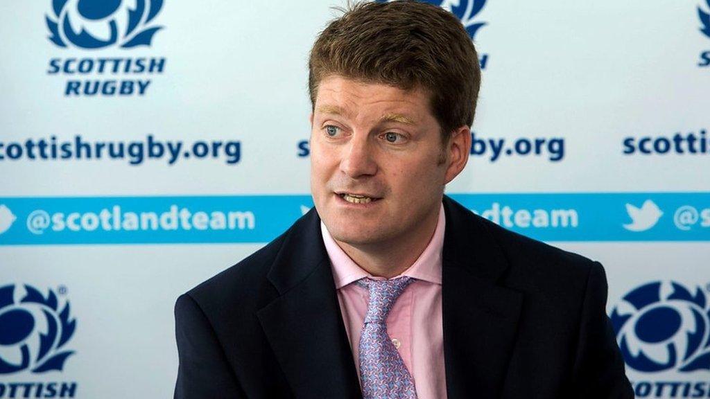 Scottish Rugby’s chief operating officer Dominic McKay