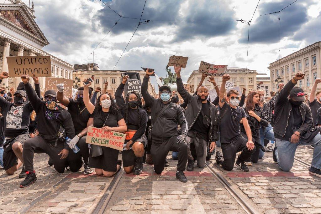 Thousands marched in Black Lives Matter protests in Belgium